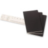 Блокнот MOLESKINE Cahier Journal XLarge, клетка, чёрный (3 шт.) QP322