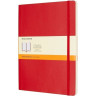 Блокнот MOLESKINE Classic Soft Large, клетка, красный QP617F2